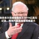 伯克希尔现金储备创下3970亿美元纪录，两年内股票抛售规模最大