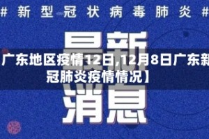 【广东地区疫情12日,12月8日广东新冠肺炎疫情情况】