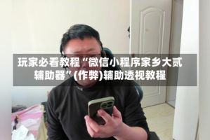 玩家必看教程“微信小程序家乡大贰辅助器”(作弊)辅助透视教程