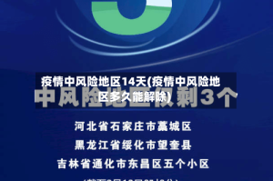疫情中风险地区14天(疫情中风险地区多久能解除)
