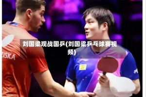 刘国梁观战国乒(刘国梁乒乓球赛视频)