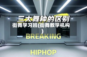 街舞学习班(街舞教学机构)