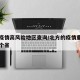 北方疫情高风险地区查询/北方的疫情重灾区在哪个省