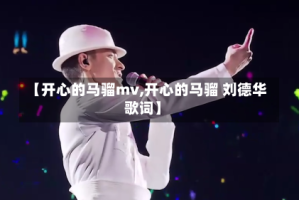 【开心的马骝mv,开心的马骝 刘德华歌词】