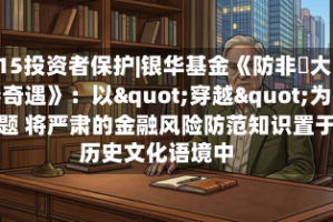 515投资者保护|银华基金《防非・大秦奇遇》：以"穿越"为主题 将严肃的金融风险防范知识置于历史文化语境中