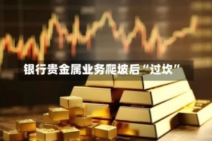 银行贵金属业务爬坡后“过坎”