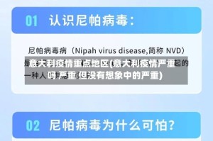 意大利疫情重点地区(意大利疫情严重吗 严重 但没有想象中的严重)