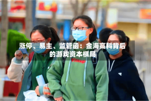 涨停、易主、监管函：金海高科背后的游戏资本棋局