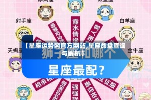 【星座运势网官方网站,星座命盘查询与解析】