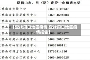 【查找周口地区疫情,查找周口地区疫情报告】
