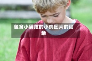 包含小男孩的小鸡图片的词条