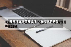 芜湖地区疫情峰值几天(芜湖疫情划分)