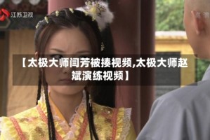 【太极大师闫芳被揍视频,太极大师赵斌演练视频】