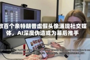 数百个亲特朗普虚假头像涌现社交媒体，AI深度伪造或为幕后推手