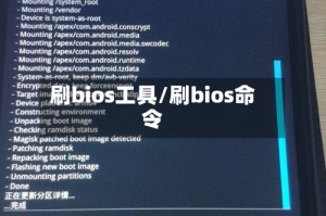 刷bios工具/刷bios命令