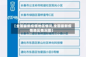 【全国最新疫情地区情况,全国最新疫情地区情况图】