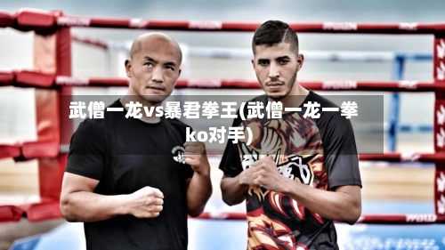 武僧一龙vs暴君拳王(武僧一龙一拳ko对手)-第2张图片