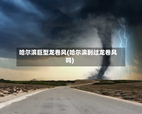 哈尔滨巨型龙卷风(哈尔滨刮过龙卷风吗)-第2张图片