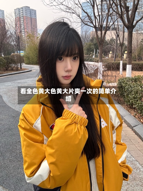 看全色黄大色黄大片爽一次的简单介绍-第3张图片