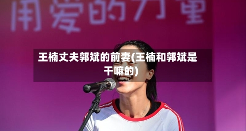 王楠丈夫郭斌的前妻(王楠和郭斌是干嘛的)-第2张图片