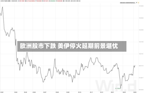 欧洲股市下跌 美伊停火延期前景堪忧-第3张图片
