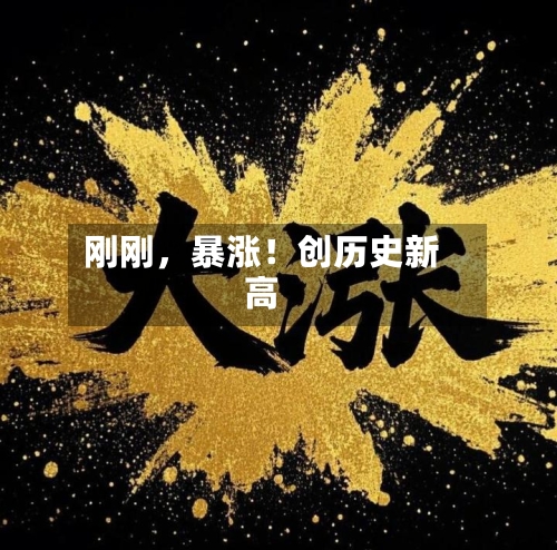 刚刚，暴涨！创历史新高-第3张图片