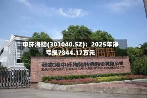 中环海陆(301040.SZ)：2025年净亏损7844.17万元-第1张图片