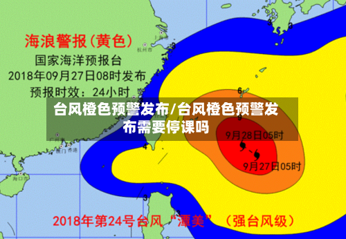 台风橙色预警发布/台风橙色预警发布需要停课吗-第2张图片