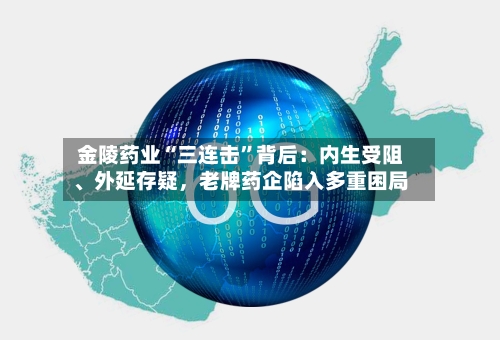 金陵药业“三连击”背后：内生受阻、外延存疑，老牌药企陷入多重困局-第1张图片