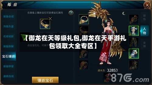 【御龙在天等级礼包,御龙在天手游礼包领取大全专区】-第1张图片