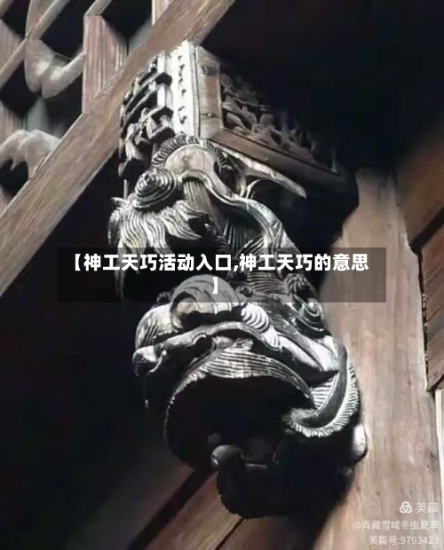 【神工天巧活动入口,神工天巧的意思】-第1张图片