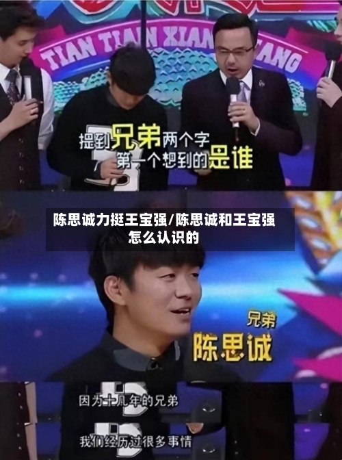 陈思诚力挺王宝强/陈思诚和王宝强怎么认识的-第2张图片