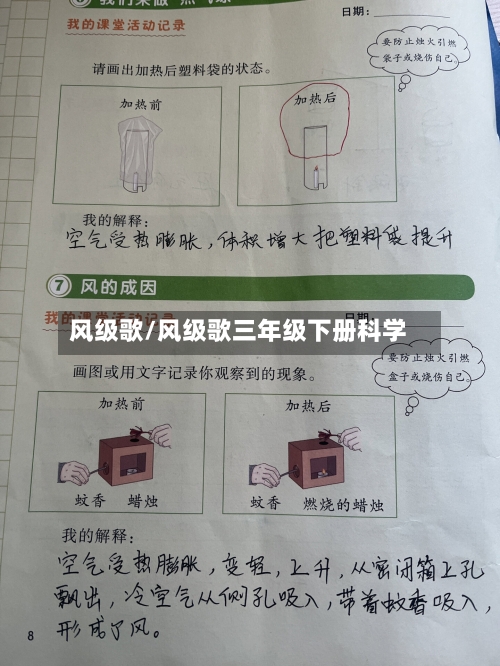 风级歌/风级歌三年级下册科学-第2张图片