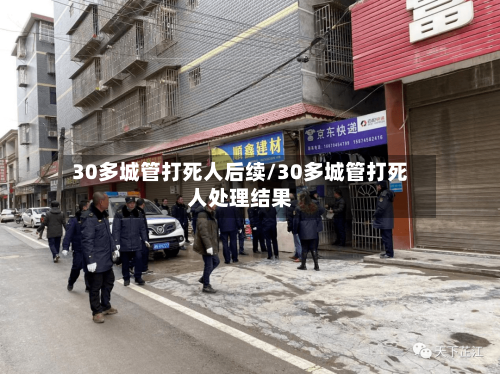 30多城管打死人后续/30多城管打死人处理结果-第2张图片