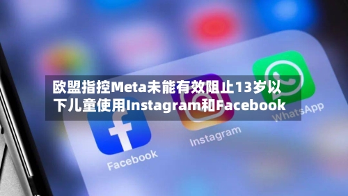 欧盟指控Meta未能有效阻止13岁以下儿童使用Instagram和Facebook-第3张图片