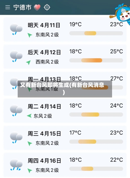 又有新台风即将生成(有新台风消息)-第2张图片
