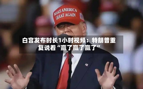 白宫发布时长1小时视频：特朗普重复说着“赢了赢了赢了	”-第2张图片