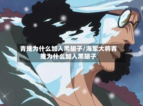 青雉为什么加入黑胡子/海军大将青雉为什么加入黑胡子-第1张图片