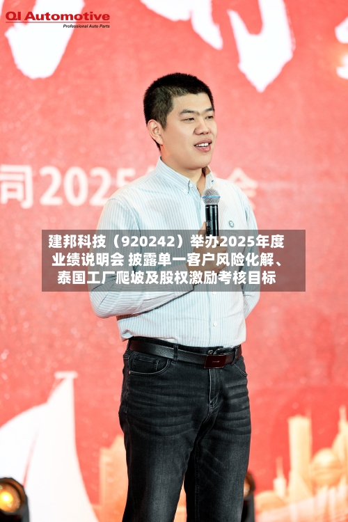 建邦科技（920242）举办2025年度业绩说明会 披露单一客户风险化解	、泰国工厂爬坡及股权激励考核目标-第3张图片