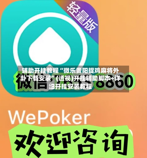 辅助开挂教程“微乐贵阳捉鸡麻将外卦下载安装	”(透视)开挂辅助脚本+详细开挂安装教程-第1张图片