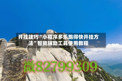 开挂技巧“小程序多乐跑得快开挂方法”智能辅助工具使用教程-第2张图片