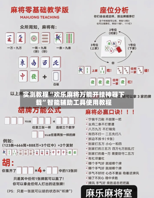 实测教程“欢乐麻将万能开挂神器下载”智能辅助工具使用教程-第1张图片