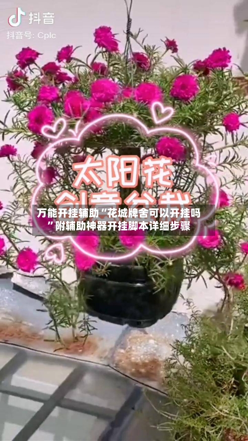 万能开挂辅助“花城牌舍可以开挂吗	”附辅助神器开挂脚本详细步骤-第1张图片