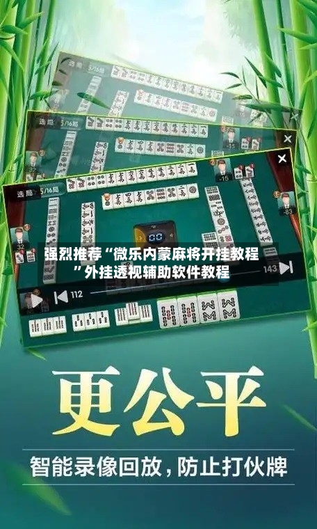 强烈推荐“微乐内蒙麻将开挂教程”外挂透视辅助软件教程-第3张图片