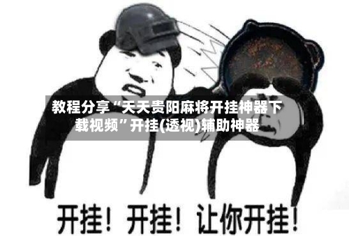 教程分享“天天贵阳麻将开挂神器下载视频	”开挂(透视)辅助神器-第2张图片