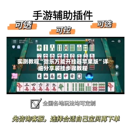 实测教程“微乐万能开挂器苹果版	”详细分享装挂步骤教程-第1张图片