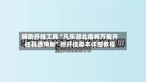 辅助开挂工具“凡乐湖北麻将万能开挂器通用版”附开挂脚本详细教程-第2张图片