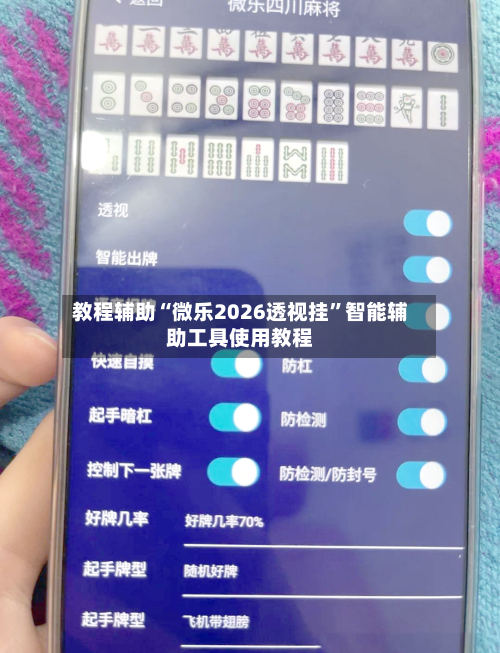 教程辅助“微乐2026透视挂	”智能辅助工具使用教程-第2张图片