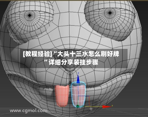 [教程经验]“大头十三水怎么刷好牌	”详细分享装挂步骤-第1张图片
