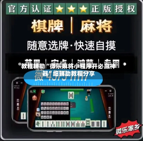 教程辅助“微乐麻将小程序开必赢神器	”细辅助教程分享-第2张图片